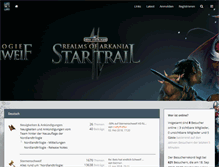 Tablet Screenshot of forum.schicksalsklinge.com